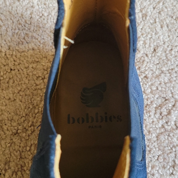 Bobbies L'Horloger Suede Chelsea Boots in Navy - Picture 4 of 7